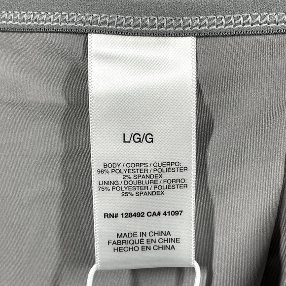 NEW Greg Norman Gray Sculpting Golf Skort Skirt Womens Large - Picture 5 of 10